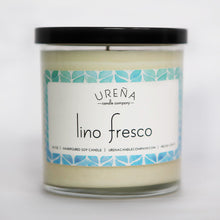 Load image into Gallery viewer, Lino Fresco • Fresh Linen • Handmade Soy Candle • 8.5oz