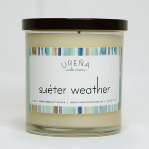 Suéter Weather • Sweater Weather • Handmade Soy Candle • 8.5oz