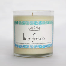 Load image into Gallery viewer, Lino Fresco • Fresh Linen • Handmade Soy Candle • 8.5oz