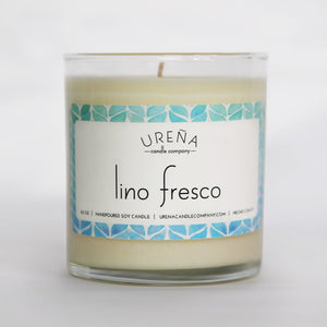 Lino Fresco • Fresh Linen • Handmade Soy Candle • 8.5oz