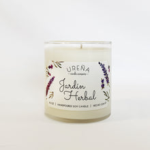 Load image into Gallery viewer, Jardin Herbal • Lavender, Rosemary &amp; Sage • Handmade Soy Candle • 8.5oz