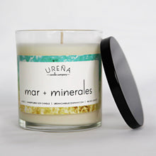 Load image into Gallery viewer, Mar + Minerales • Sea Minerals • Handmade Soy Candle • 8.5oz