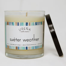 Load image into Gallery viewer, Suéter Weather • Sweater Weather • Handmade Soy Candle • 8.5oz