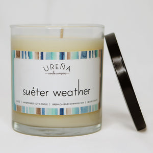 Suéter Weather • Sweater Weather • Handmade Soy Candle • 8.5oz