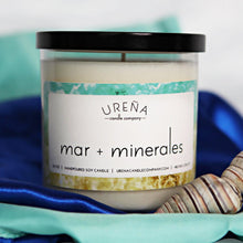 Load image into Gallery viewer, Mar + Minerales • Sea Minerals • Handmade Soy Candle • 8.5oz