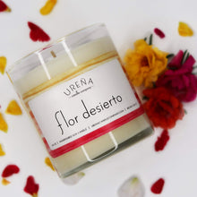 Load image into Gallery viewer, Flor Desierto • Cactus Flower &amp; Jade • Handmade Soy Candle • 8.5oz