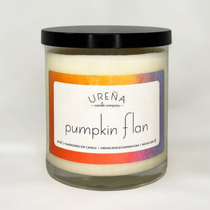 Pumpkin Flan • Pumpkin Souffle • Handmade Soy Candle • 8.5oz