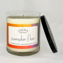 Load image into Gallery viewer, Pumpkin Flan • Pumpkin Souffle • Handmade Soy Candle • 8.5oz