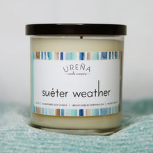 Load image into Gallery viewer, Suéter Weather • Sweater Weather • Handmade Soy Candle • 8.5oz