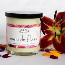 Load image into Gallery viewer, Ramo de Flores • Gardenia Tuberose • Handmade Soy Candle • 8.5oz